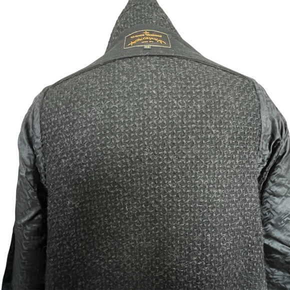 VTG Vivienne Westwood Anglomania Cardigan Sweater SZ 40 Grey/BLK Chunky Retro - Picture 9 of 16